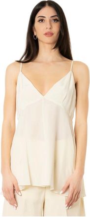 Liviana Conti Ivonne Top - - Tops - Donna - Bianco - M