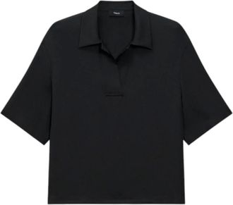 Theory Mujer, Camisetas, Negro, Talla: M