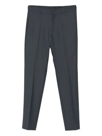 Patrizia Pepe pressed-crease trousers - men - Virgin Wool/Polyester/Elastane/Cotton - 52 - S754 Mid Grey
