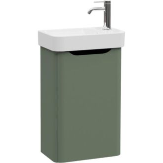 Vitra Mueble Lavabo Vitra Sento Round Verde Con Encimera De Cer&aacute;mica De 45 Cm