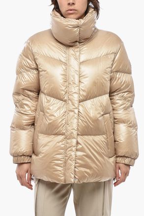 Woolrich Quilted Puffer ALIQUIPPA With Hidden Closure Woolrich