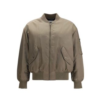 Saint Laurent Heren, Jassen, Groen, Maat: XL Polyamide