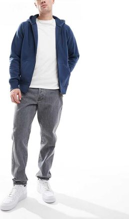 Only & Sons Tye loose tapered jeans in gray