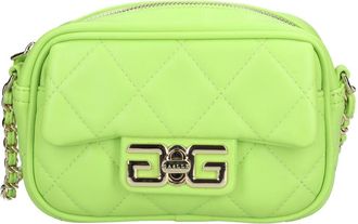 Ga&euml;lle Paris Gaelle Green - Dames - Schoudertassen - Groen - ONE Size - Leer - Tassen