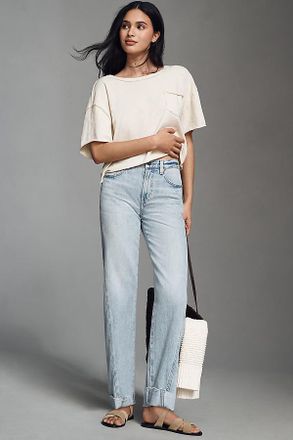 Pistola Denim Kacey Mid-Rise Cuffed Boyfriend Jeans