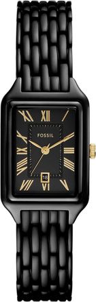 Fossil Womens Raquel Black Dial Watch