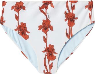 La DoubleJ Bikini con ruches - Bianco