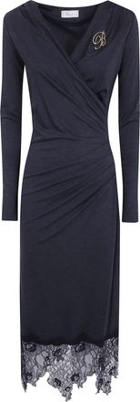 Blumarine Dress Milano Knit Dress
