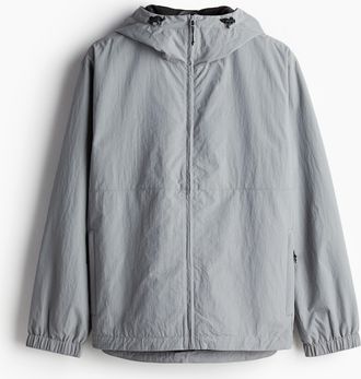 H&M Windjacke in Regular Fit - Grau