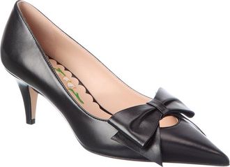 Valentino Vlogo 65 Leather Pump