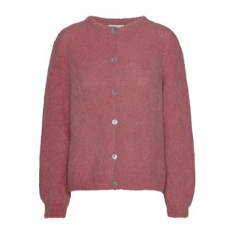 Americandreams Americandreams, Truien & Vesten, Dames, Roze, L, Wol, Susan Alpaca Cardigan