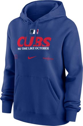 Nike Chicago Cubs 2026 Postseason Authentic Collection Nike Womens MLB Pullover Hoodie in Blue | 00Z54EWEJW-D28
