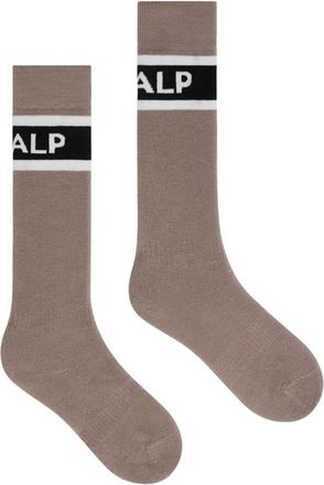 Fusalp Piste Pro Skisokken - unisex - Outdoor ondergoed - Bruin - M - Wol - Fitness