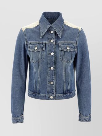 Givenchy denim cropped jacket