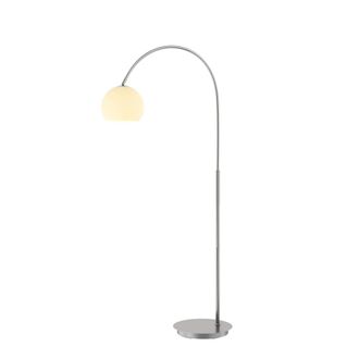 Lindby Lámpara de pie de Vidrio Gris