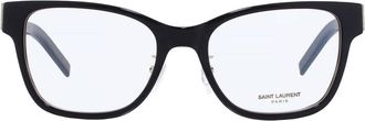 Saint Laurent Demo Square Ladies Eyeglasses SL M158/F 001 54