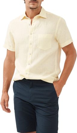 Rodd & Gunn Ellerslie Sports Fit Short Sleeve Linen Shirt