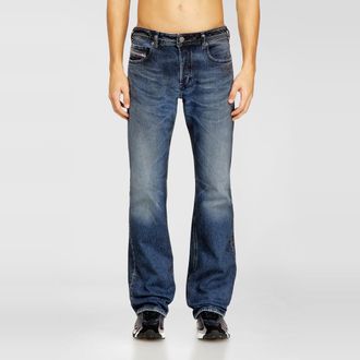Diesel Bootcut Jeans Low Waist 2007 Zatiny, Medium blue, Button fly
