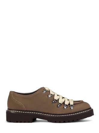 Doucal's Bordata Ganci Metal Eyelet Calf Leather Shoes