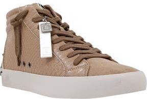 Shushop Reese High Top Sneaker in Taupe Snake at Nordstrom Rack, Size 7.5