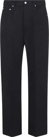 Rick Owens Black Low Rise Jeans