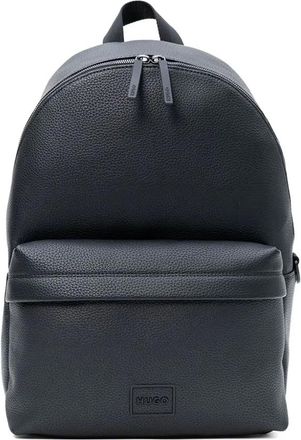HUGO BOSS textured backpack - Black