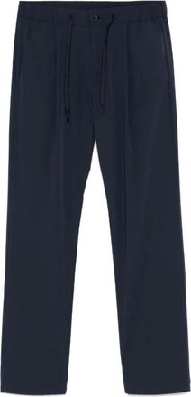 Herno Broeken, Heren, Blauw, L, Polyester, Broek met trekkoord