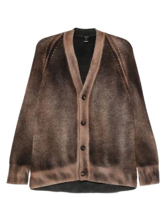 Avant Toi Cardigan in misto seta - Marrone