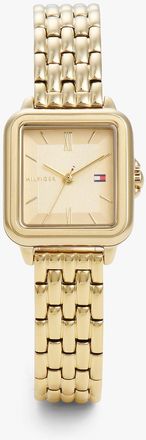 Tommy Hilfiger Womens 24MM Square Dial Watch - Yellow