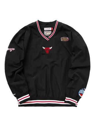 Mitchell & Ness Chicago Bulls sweatshirt - men - Nylon - XXXL - Black