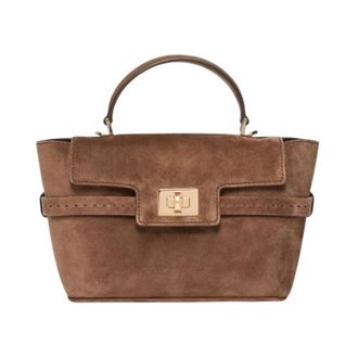 Max Mara Margaux Zachte Handtas - Dames - Tassen - Bruin - Maat: ONE Size Leer