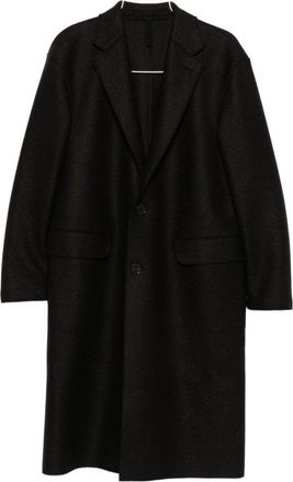 Harris Wharf London Tailored Long Coat With Classic Lapel