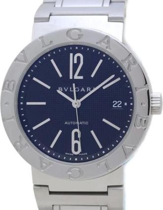 Bulgari Pre-owned Watches, male, Blue, Size: ONE SIZE Pre-owned Vintage Wristwatch