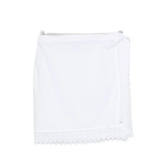 The Nina Studio Lace-detail Mini Skirt