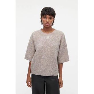 Arma boucl&eacute; top beige