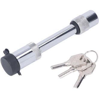OEM Enganche De Remolque De Acero Inoxidable De 5/8 Pulgadas Con Rueda De Bloqueo Y 3 Llaves -crezuo