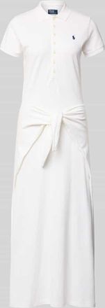 Polo Ralph Lauren Regular Fit Freizeitkleid aus Baumwoll-Mix in Weiss, Gr&ouml;&szlig;e XL