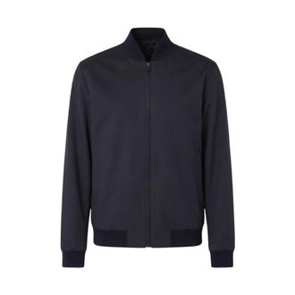 HUGO BOSS Jassen, Heren, Blauw, S, Wol, H-Hanry-BMB-B1
