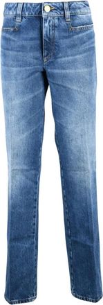 Seafarer Straight Jeans - Dames - Regular Fit Jeans - Blauw - W30 - Katoen - Jeans