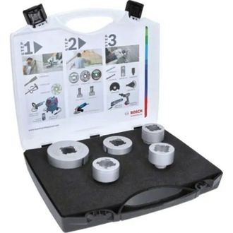 Bosch X-Lock Best for Ceramic Dry Speed Set frese diamantate a secco 5 Pz
