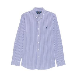 Polo Ralph Lauren Gestreept button-down overhemd - Heren - Overhemden - Blauw - Maat: S