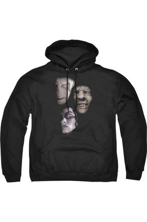 Gildan Harry Potter Villian Heads Adult Pull Over Hoodie / Hooded Sweatshirt