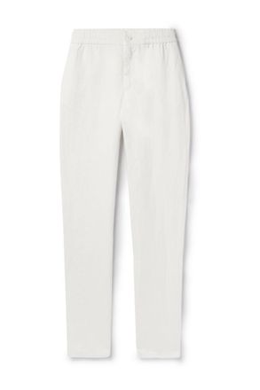 Orlebar Brown Cornell Straight-Leg Washed Linen Trousers
