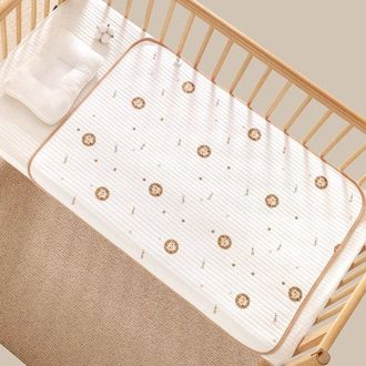 OEM Protector Absorbente Impermeable Para Beb&eacute;s, Almohadilla Lavable Orina 70x90 Cm, Tpu Impermeable, Capa Superior Algod&oacute;n, Transpirable Antifugas