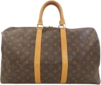 Louis Vuitton Pre-owned Weekend Bags, female, Brown, Size: ONE SIZE Pre-owned Monogram Boston Bag