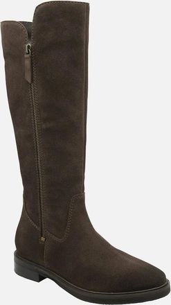 Ravel Womens Ashington Low Heeled Knee High Boots - Brown - Size: 6