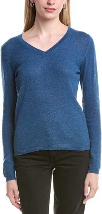 Forté Cashmere V-Neck Cashmere Sweater