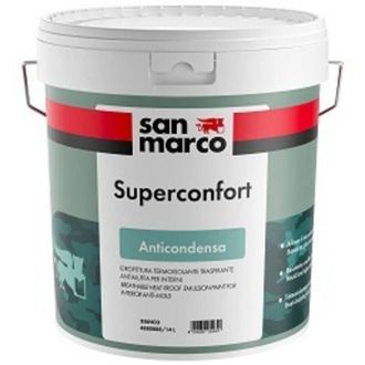 San Marco Pittura bianca superconfort anticondensa termoisolante confezione lt.10