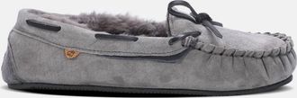 Lamofootwear Womens Hannah Moccasin In Charcoal