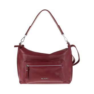 Pierre Cardin 1981 Schoudertas - Dames - Tassen - Rood - Maat: ONE Size Katoen